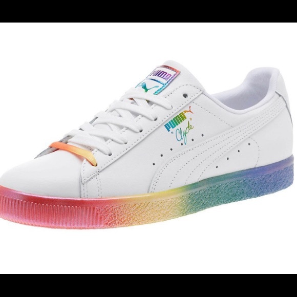 🆕Puma Clyde Pride Sz 13, FULLY AUTHENTICATED! - Picture 4 of 9